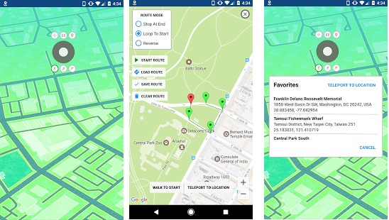 FlyGPS, TuTuApp -Best Pokemon Go Location Spoofing Apps for Gen 2